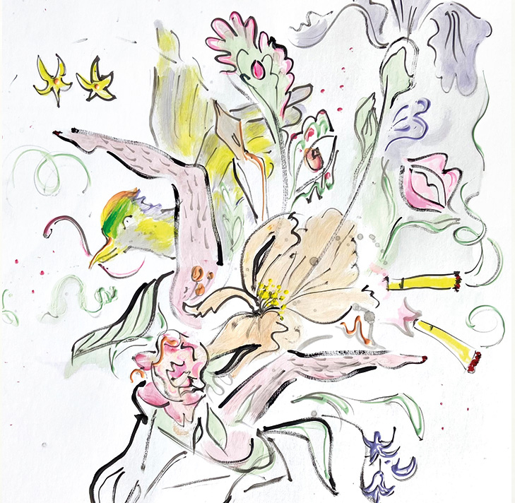Tiffany Tondut Illustrative Art Print